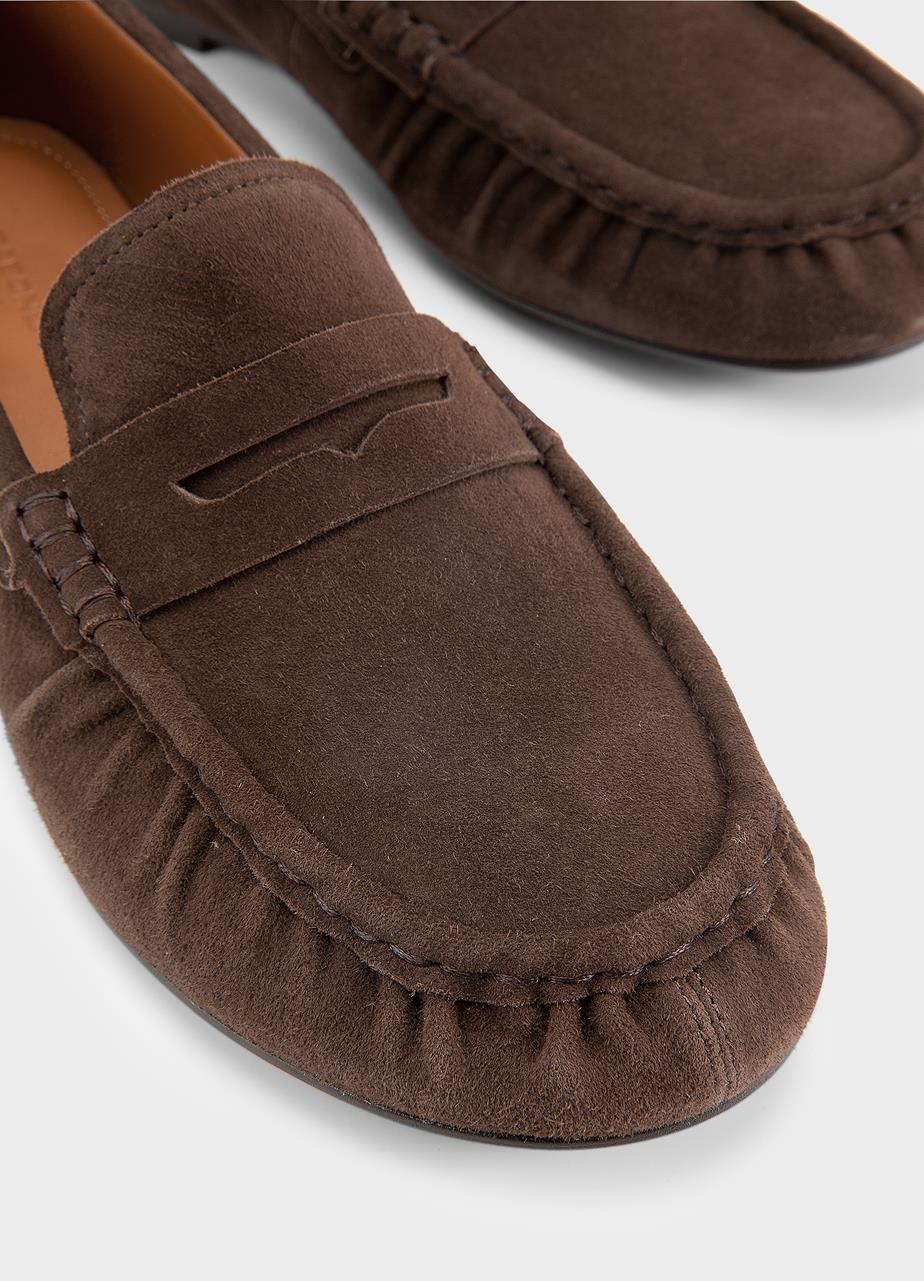 VAGABOND ALEYA DRIVING LOAFER IN COFFEE - Image 4