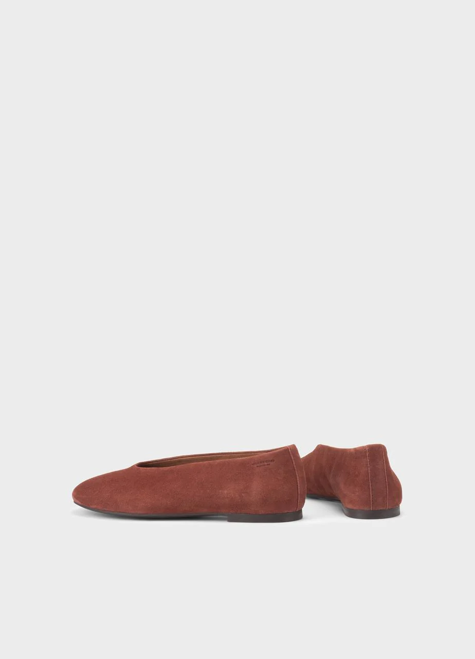 VAGABOND ALEYA SOFT FLATS IN RUST - Image 3