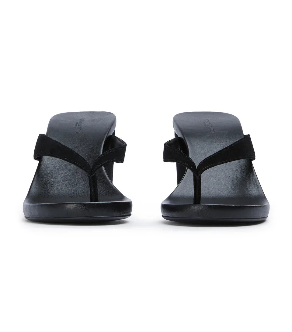 TONY BIANCO AVANTI SUEDE WEDGE THONG - Image 4
