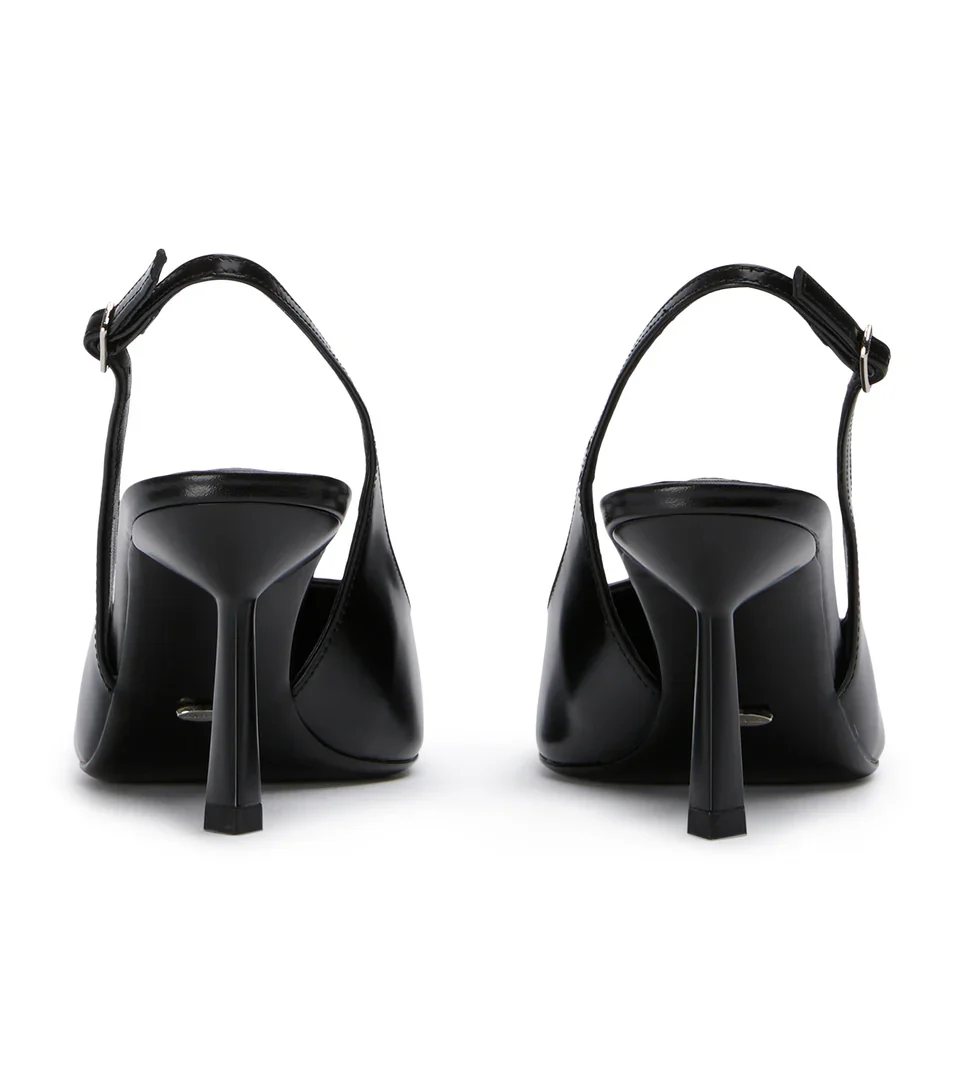 TONY BIANCO BAZ SLING BACK HEEL BLACK PAT - Image 2