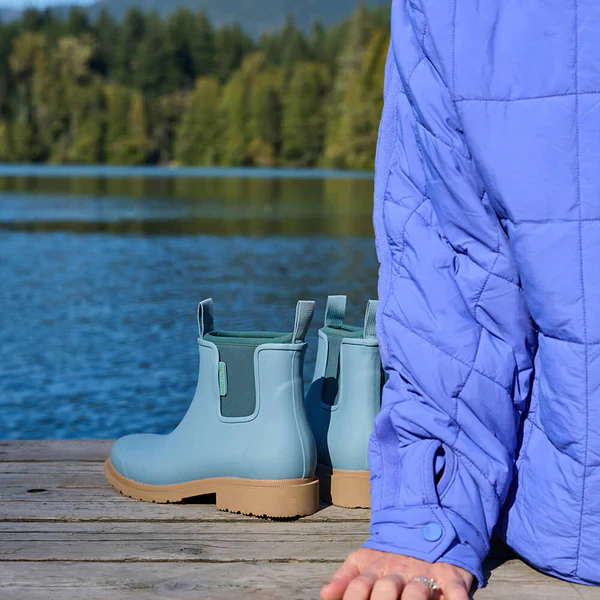 MERRY PEOPLE BOBBI RAIN BOOTS SEAFOAM - Image 3