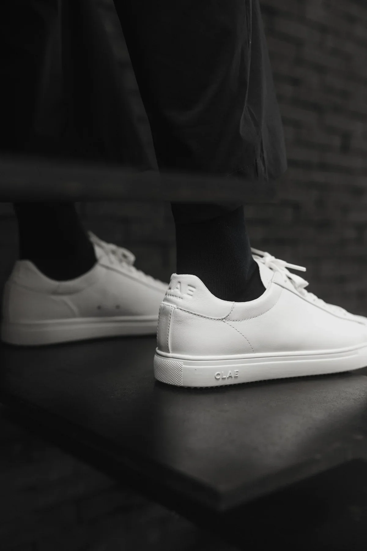CLAE BRADLEY SNEAKERS - TRIPLE WHITE - Image 3