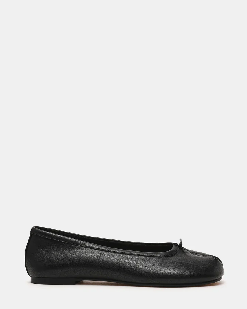 STEVE MADDEN CALICO BLACK TABI FLATS - Image 5