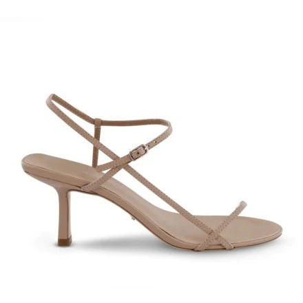 TONY BIANCO CAPRICE STRAPPY HEELS IN BLACK AND SKIN - Image 14
