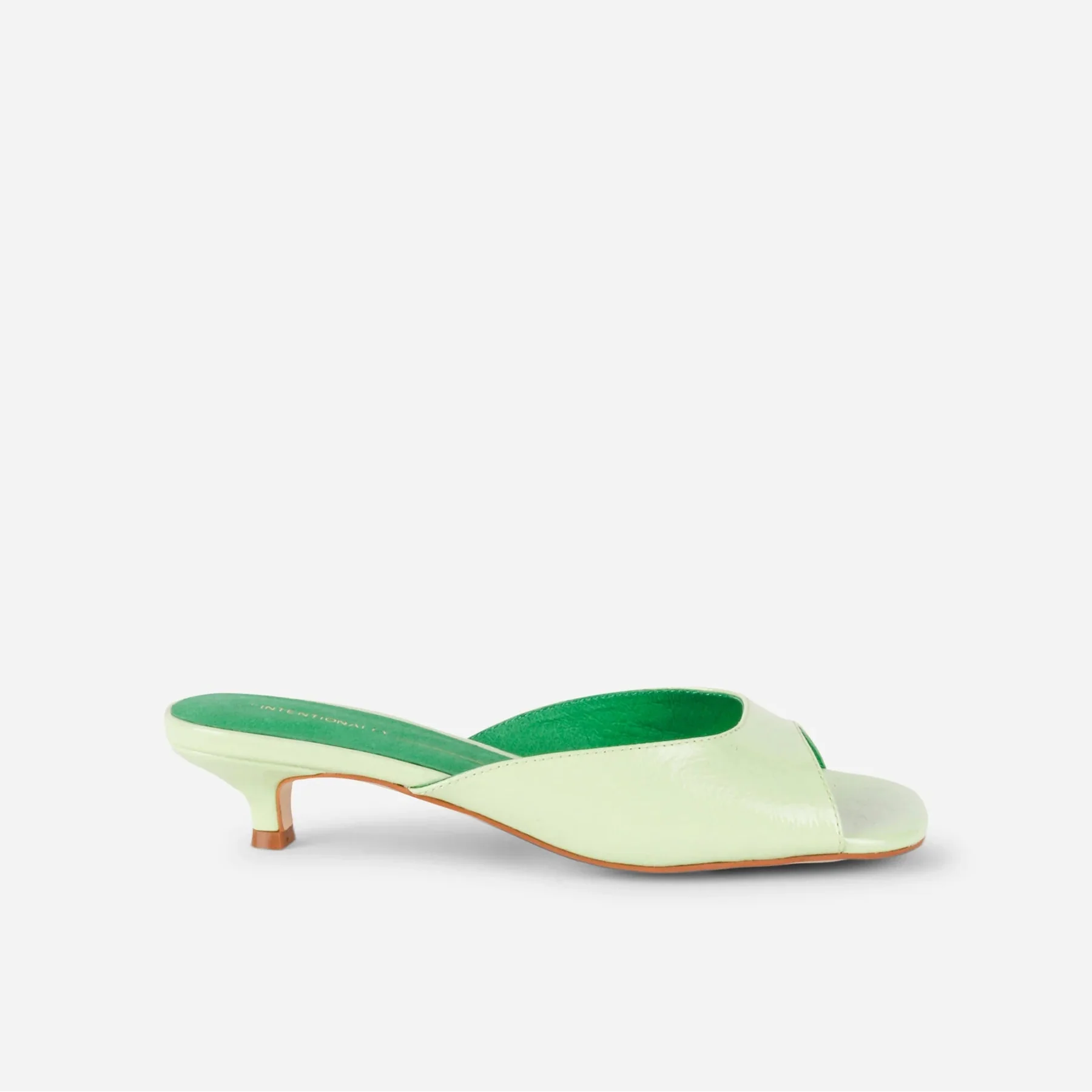 INTENTIONALY BLANK CEE SLIDES IN LIME - Image 2