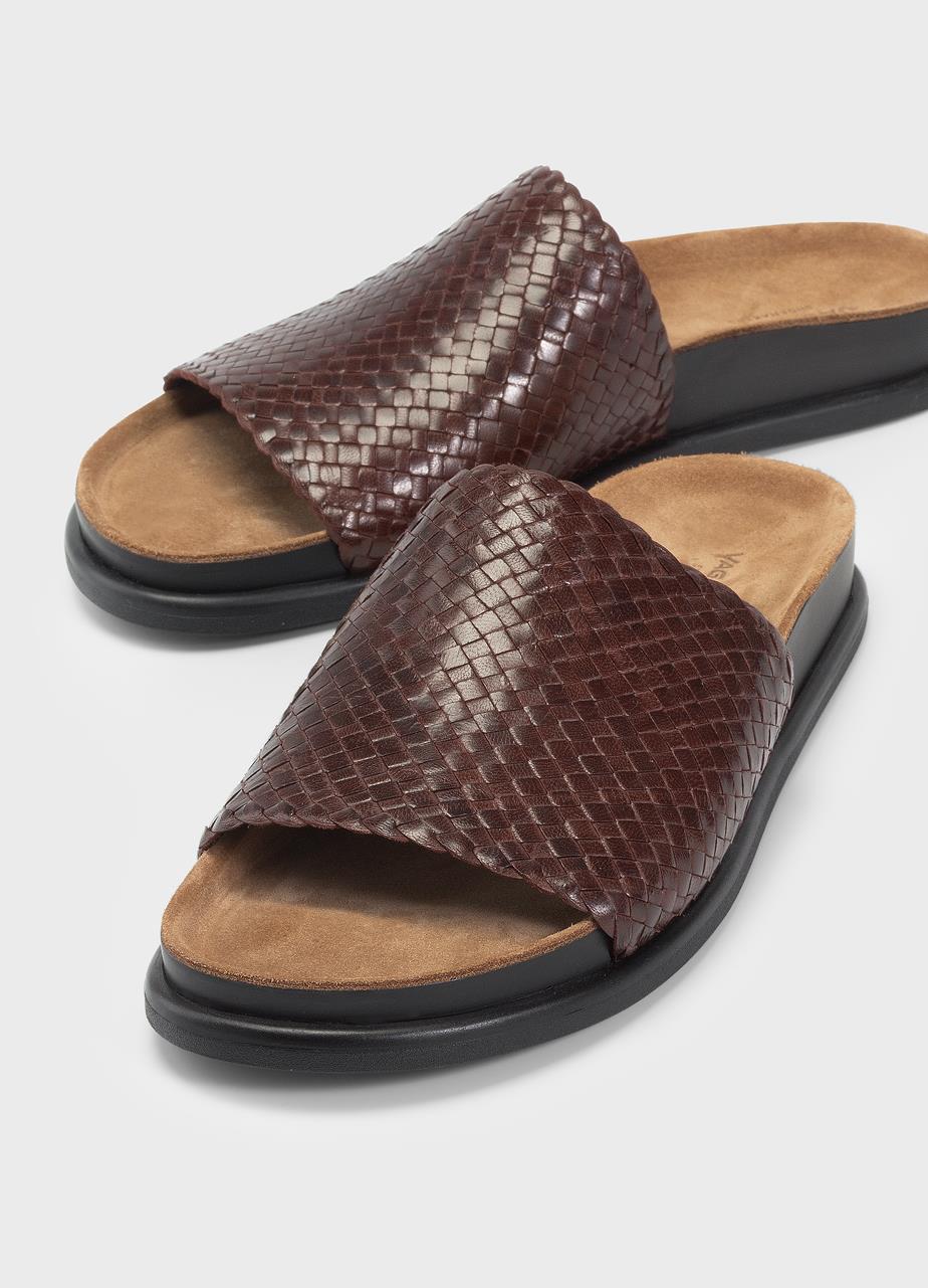 VAGABOND EFFIE WOVEN SLIDES - Image 4