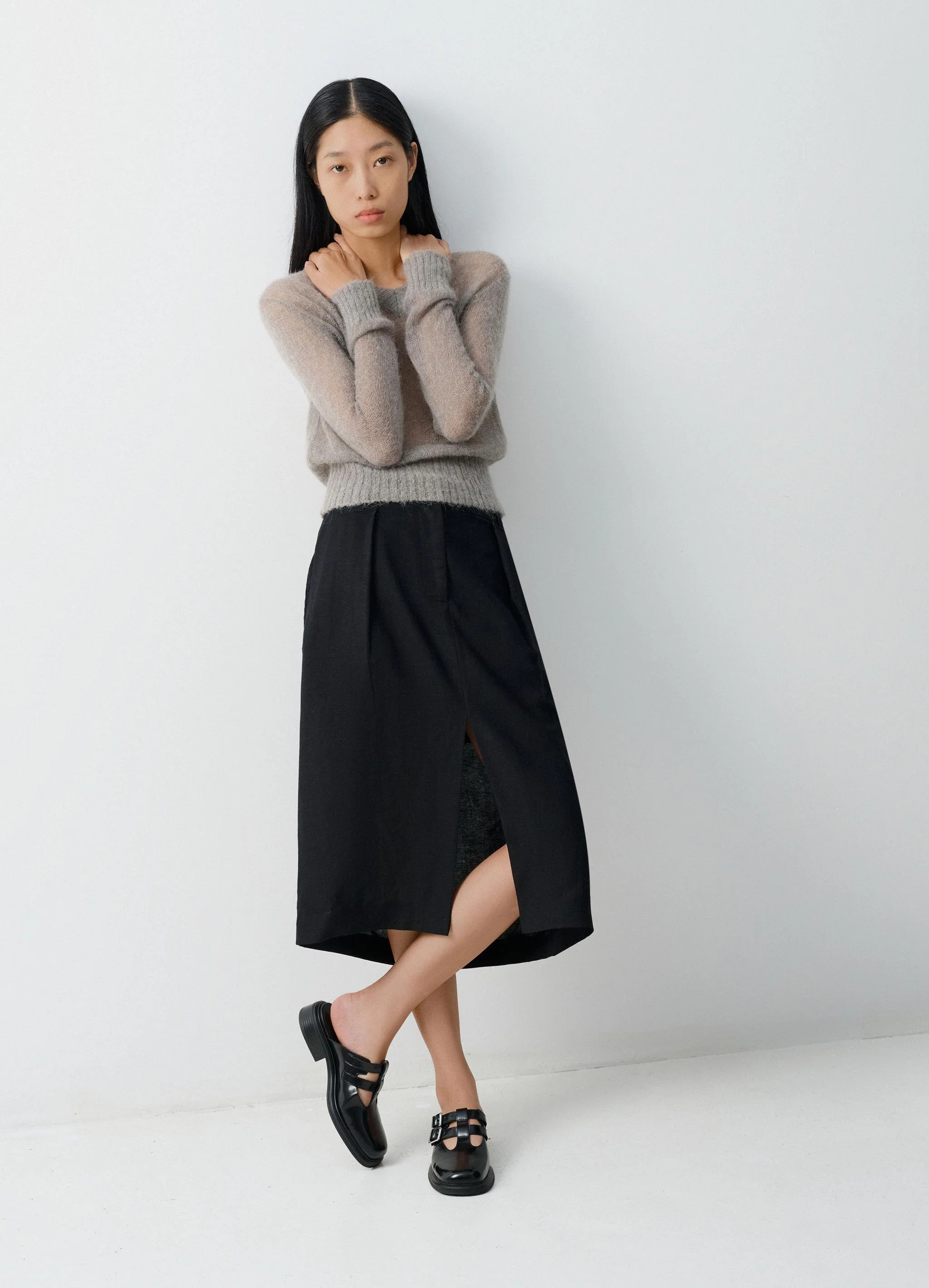 VAGABOND ELLIS CLOSED TOE BUCKLE SLIDE - Image 3