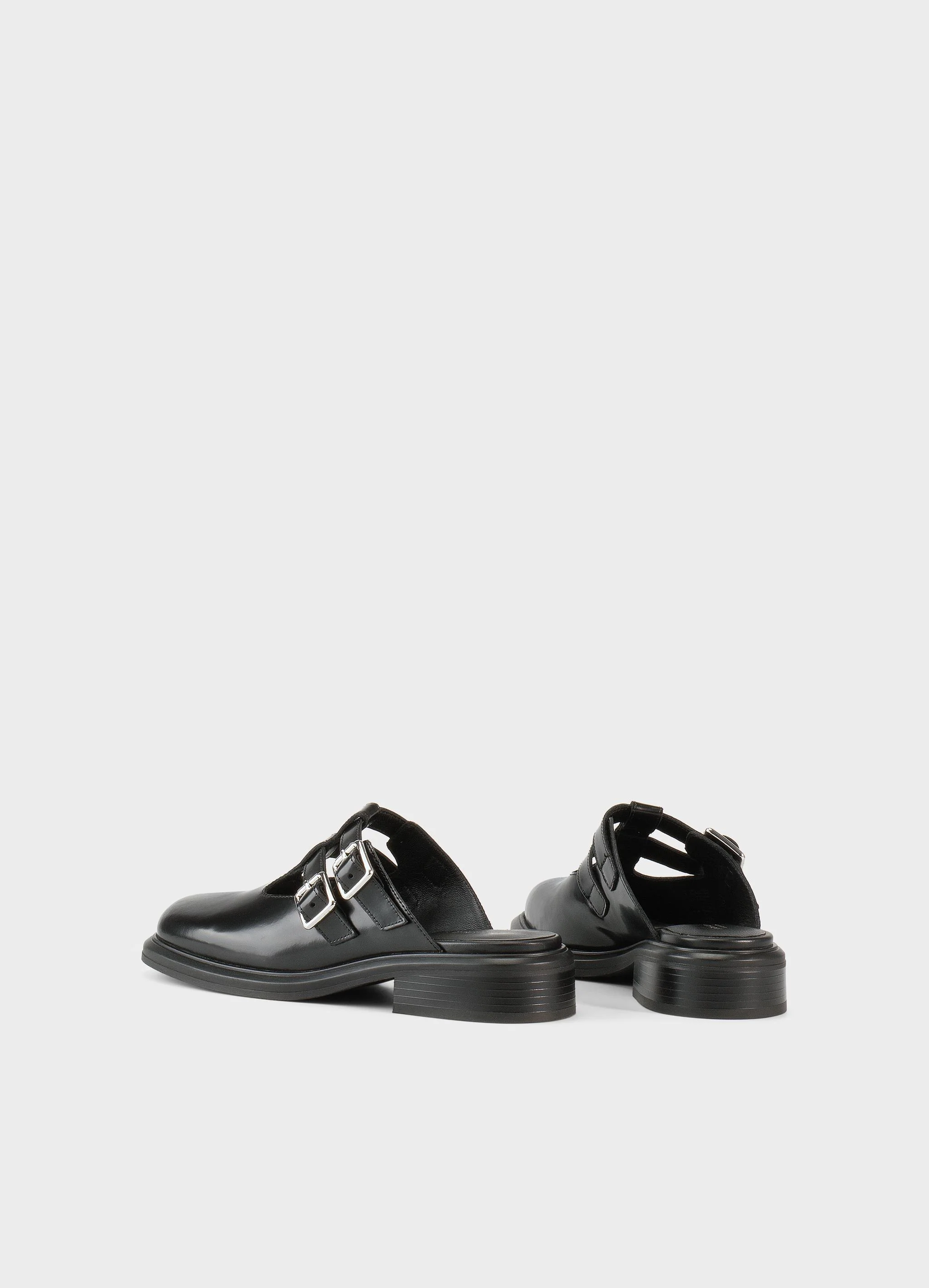 VAGABOND ELLIS CLOSED TOE BUCKLE SLIDE - Image 5