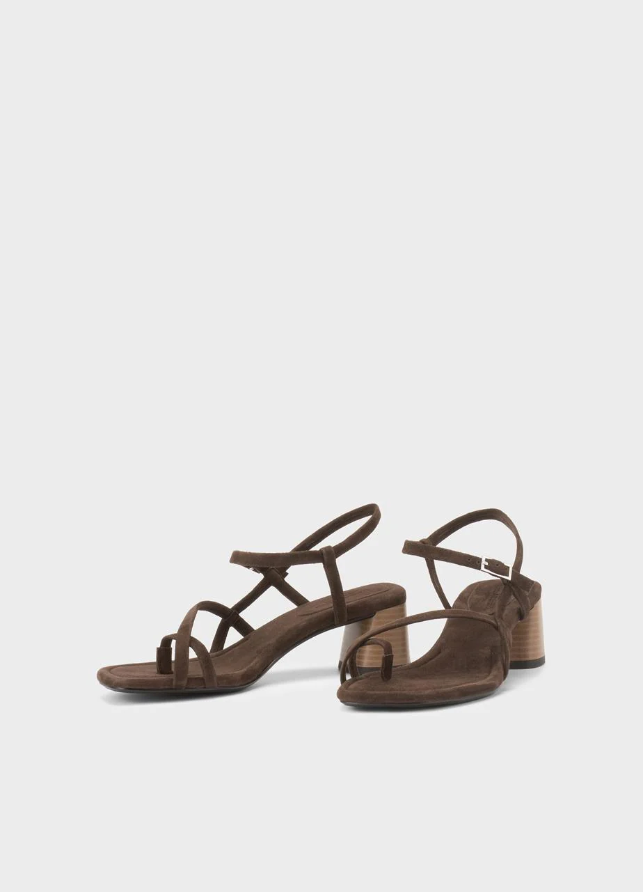 VAGABOND EVIE STRAPPY SANDALS -COFFEE - Image 5