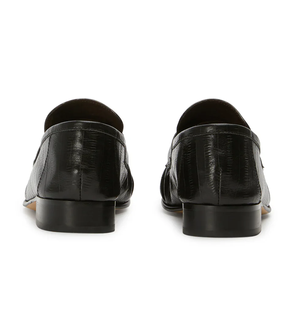 TONY BIANCO GATSBY LOAFERS BLACK ANGUILLE - Image 2