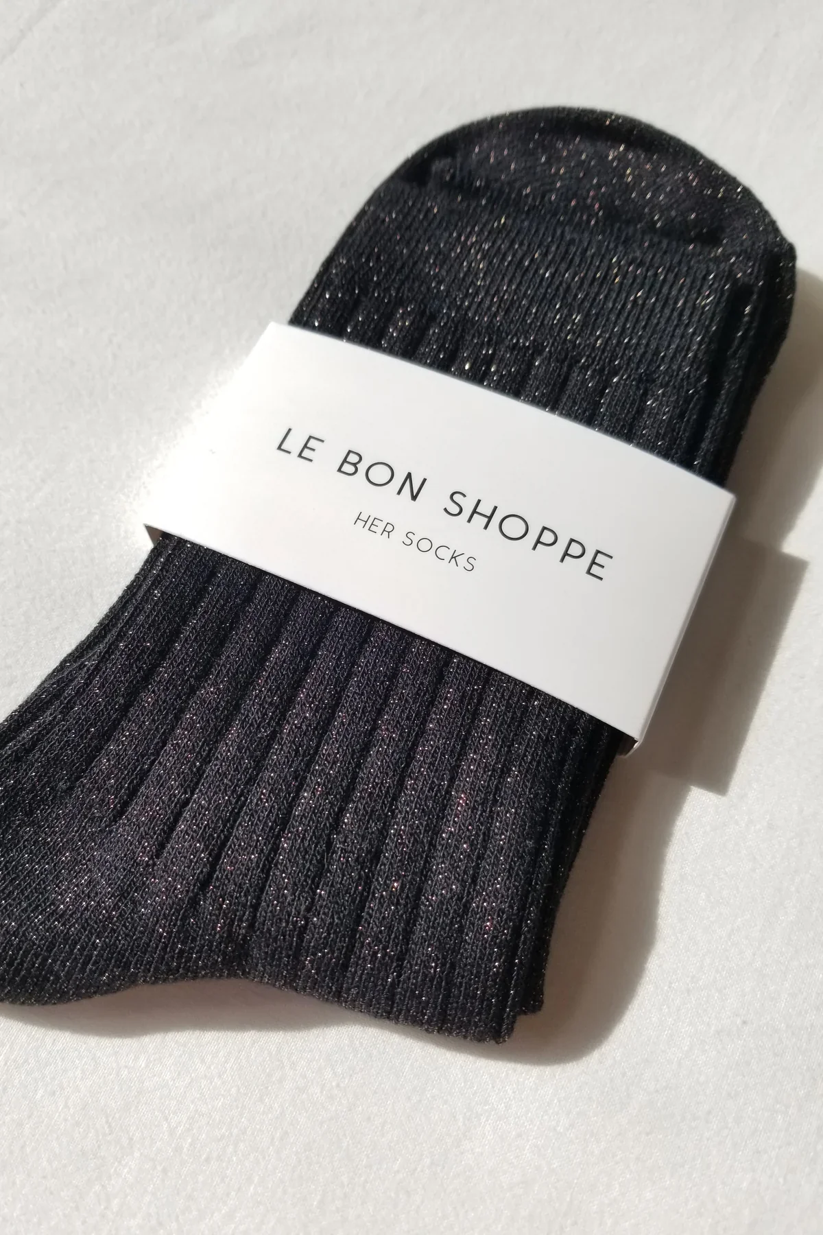 LEBON SHOPPE HER SOCKS COPPER BLACK - Image 2