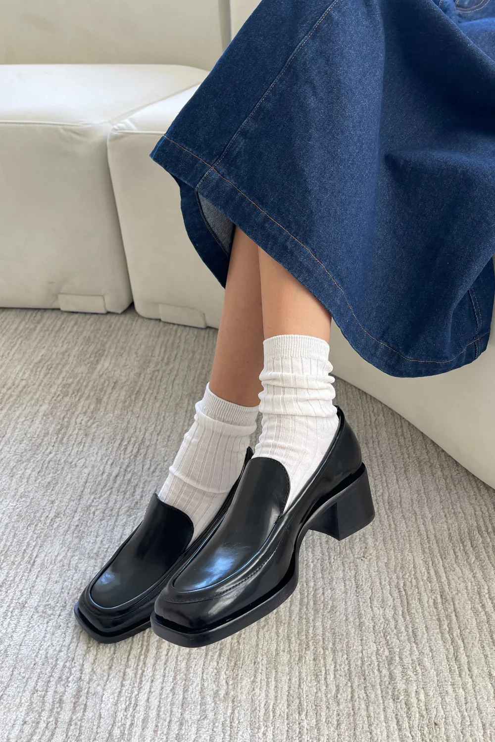 LEBON SHOPPE HER SOCKS WHITE - Image 3