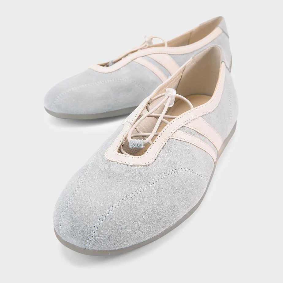 VAGABOND HOLLIE BALLERINA LACE BLUE SUEDE - Image 2