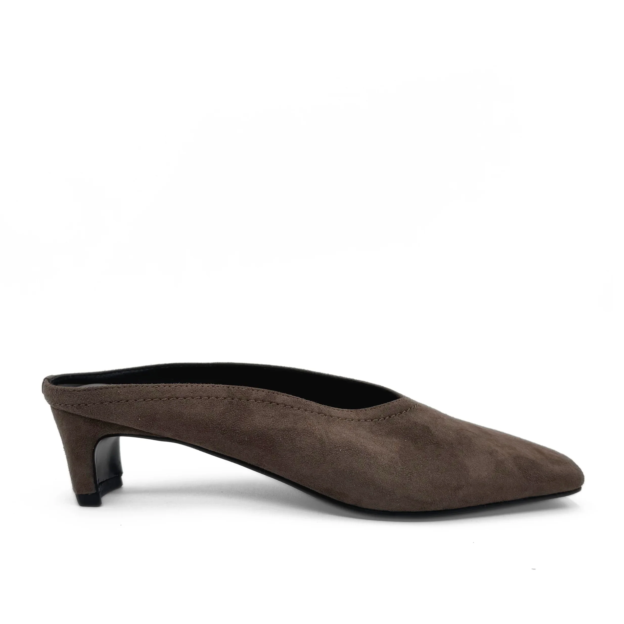 AMIE RAFA JUNIE MULES TAUPE - Image 5