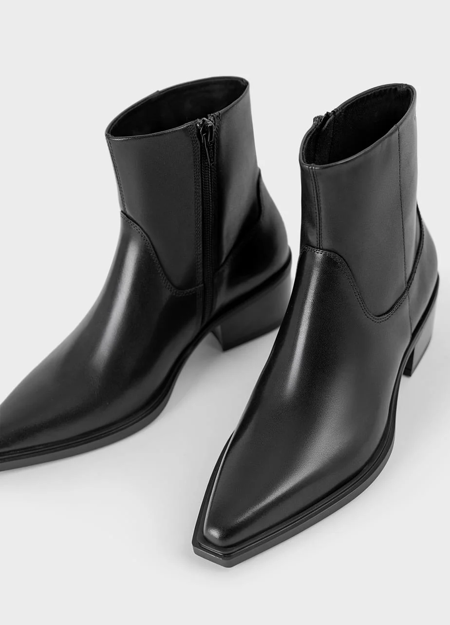 VAGABOND KELSEY ZIP-BLACK - Image 4