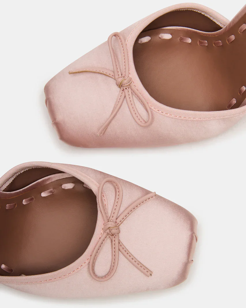 STEVE MADDEN LARINA HIGH HEEL BALLET - PINK - Image 4