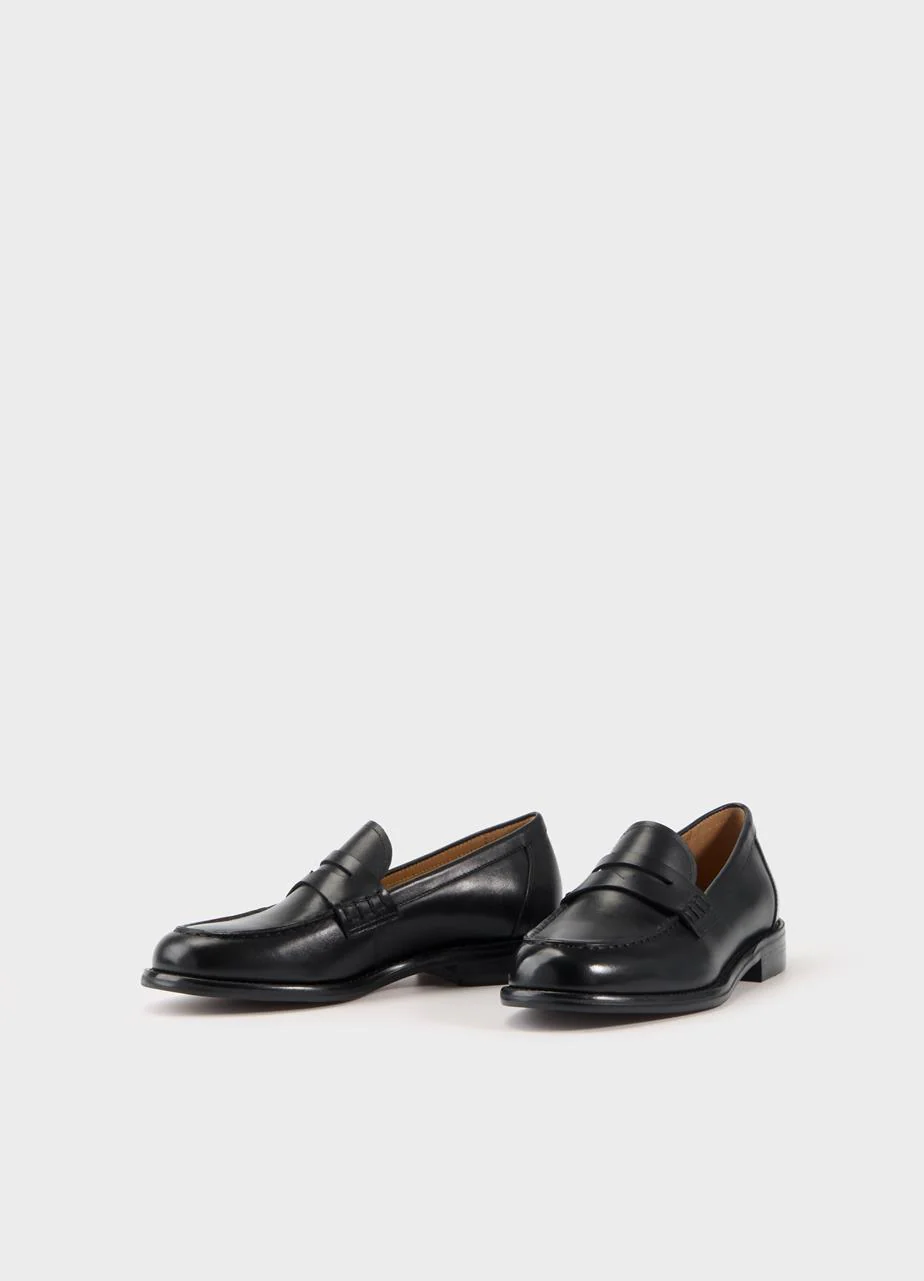 VAGABOND LINN PENNY- BLACK LEATHER - Image 3