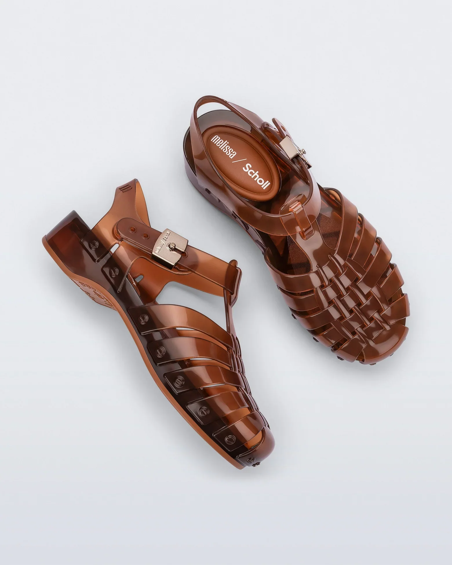 MELISSA POSSESSION PESCURA SCHOLL CLEAR BROWN - Image 5