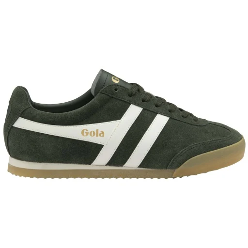 GOLA MEN'S APOLLO SNEAKERS DARK KHAKI WHITE GUM - Image 6