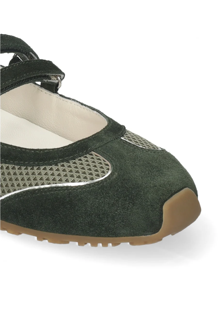 BIBI LOU NAOMI SNEAKERS IN KHAKI - Image 4