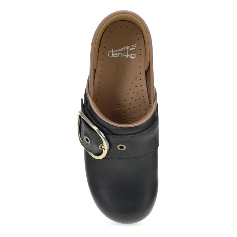 DANSKO PEARSON BUCKLE TUMBLED BLACK - Image 3