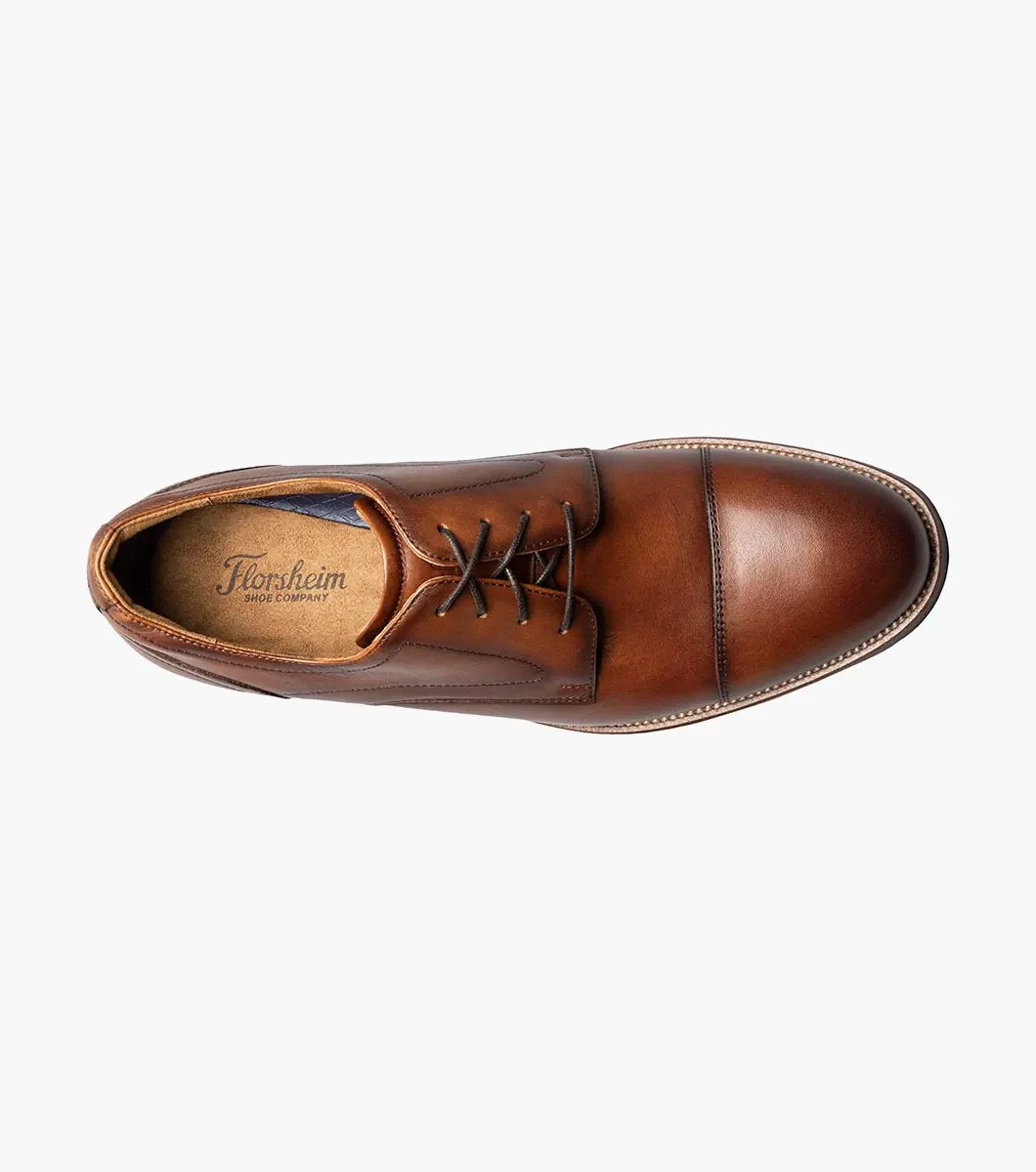 FLORSHEIM RUCCI CAP TOE OX COGNAC - Image 3
