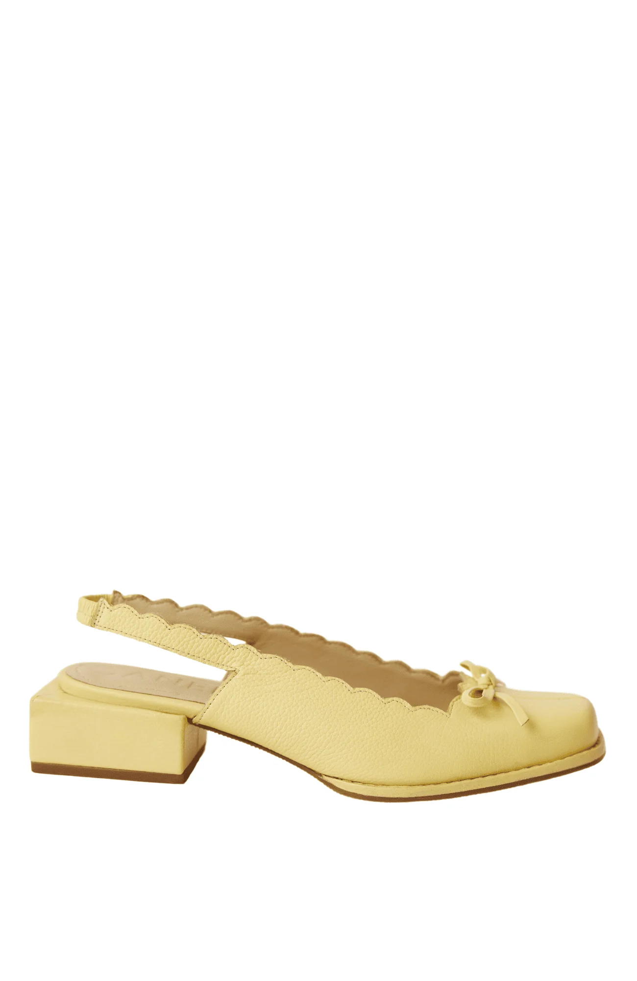 CANIELLA SLINGBACK ORIGEN IN YELLOW - Image 4