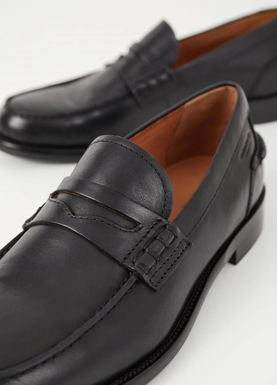VAGABOND STEVEN-LOAFER PLAIN BLK - Image 2