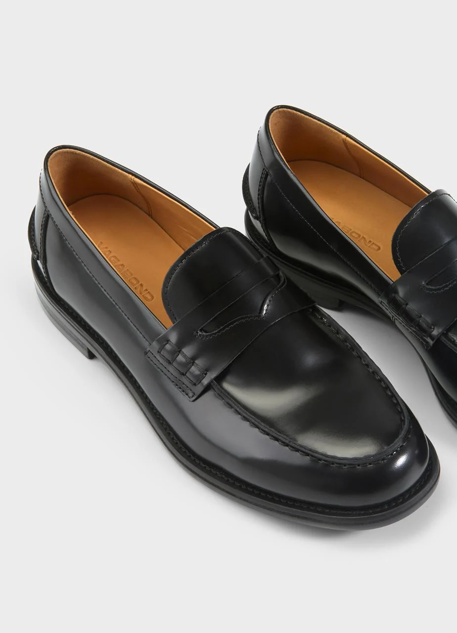 VAGABOND STEVEN-LOAFER PLAIN BLK - Image 6