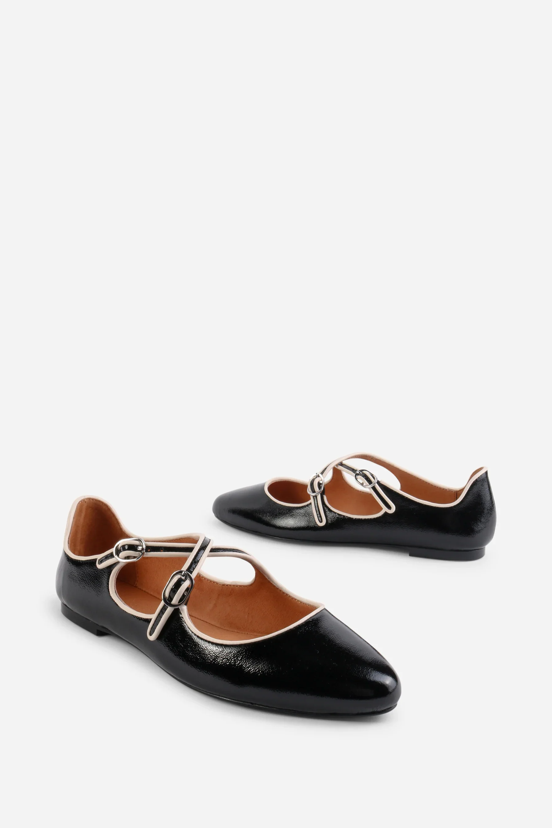 INTENTIONALLY BLANK VANDAM BALLET FLAT BLACK - Image 2
