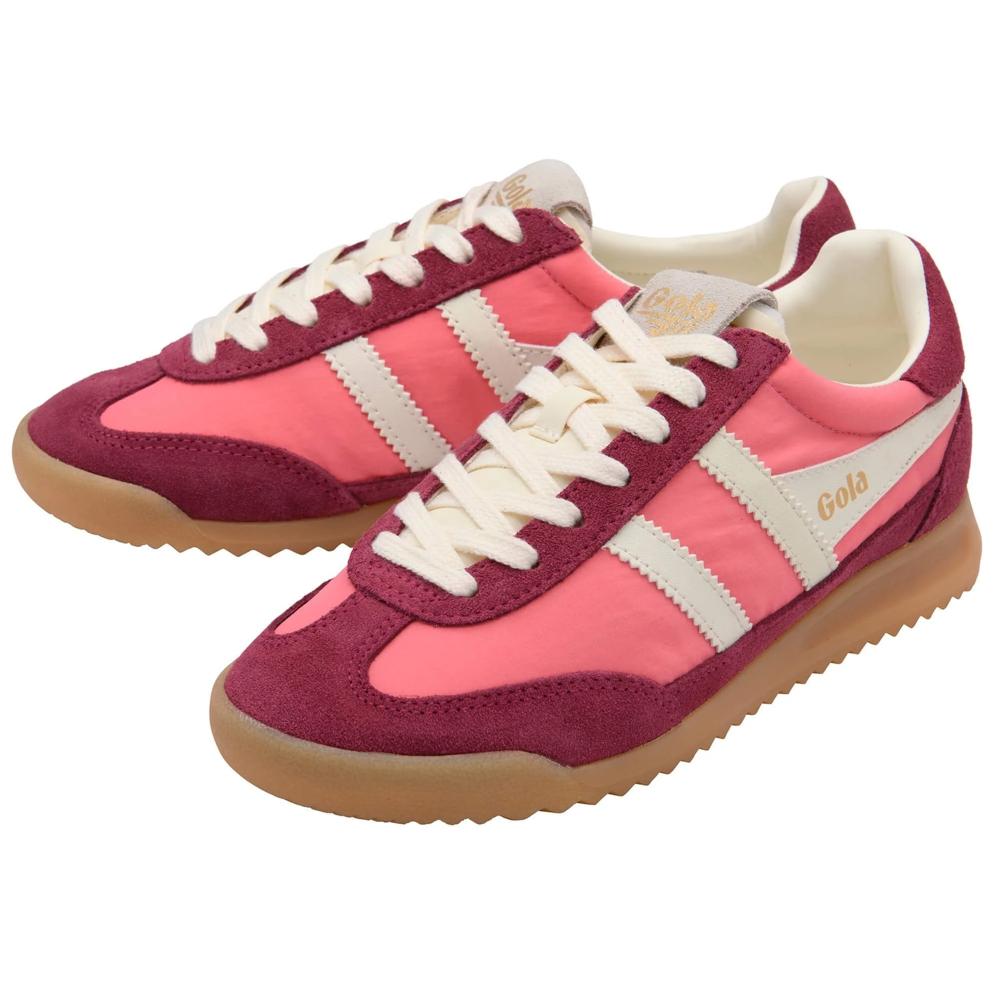 WOMEN'S FIREFLY SNEAKERS BUBBLEGUM/CERISE/OFFWHITE - Image 3