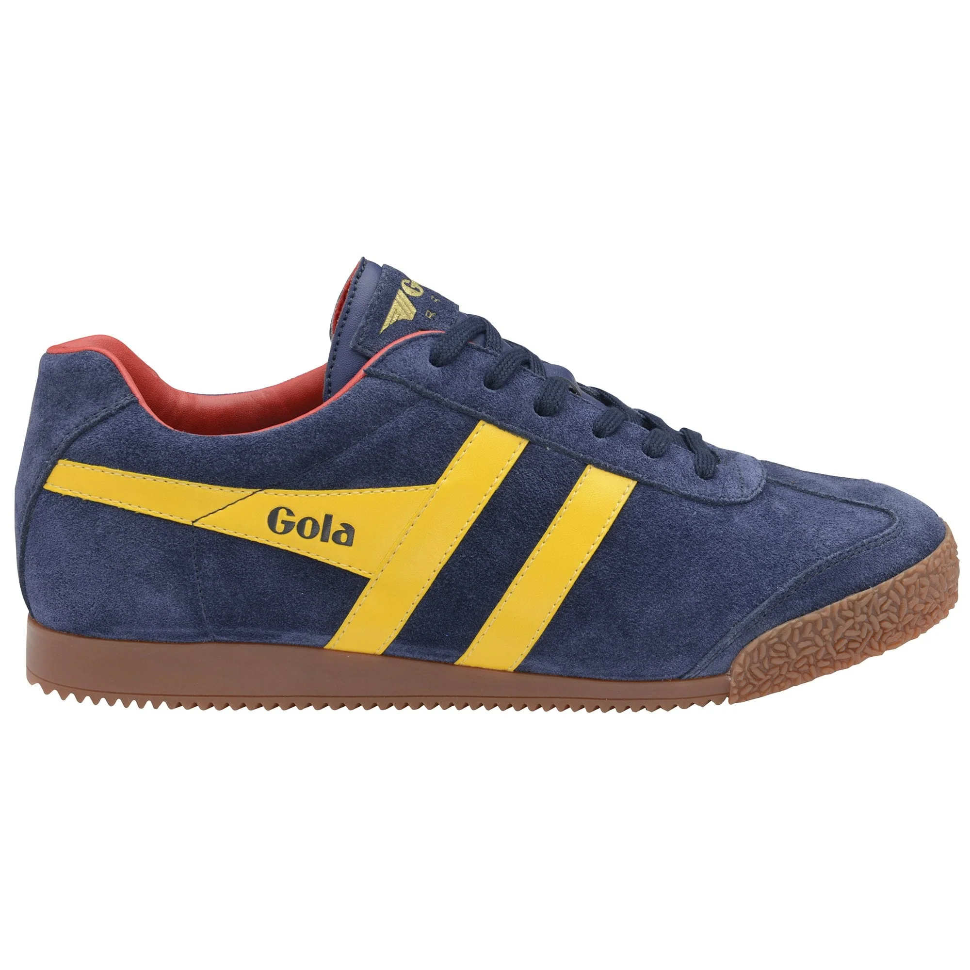 GOLA WOMEN'S HARRIER SNEAKERS-NAVY/SUN - Image 6